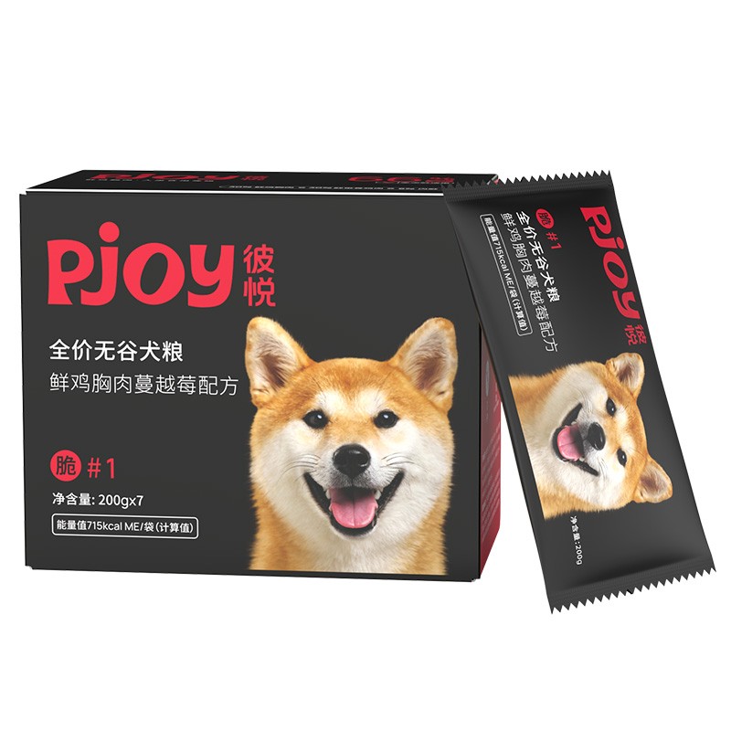 Pjoy彼悅全價無谷犬糧 鮮雞胸肉蔓越莓配方